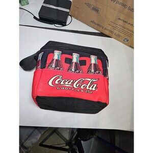 Vintage Enjoy Coca Cola Coke Soda Insulated Lunch Box Cooler Bag